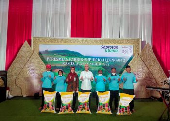 Saprotan Dukung Petani Dengan Sediakan 300 Ribu Ton Pupuk