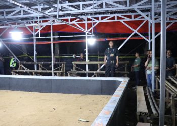 Kapolres Pimpin Penggrebekan Judi Sabung Ayam di Demak