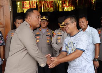 Pastikan Kesiapan OLC 2022, Kapolres Demak Cek Pos Pengamanan dan Gereja