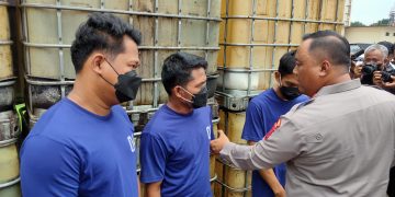 Satreskrim Polres Demak Tangkap 3 Pelaku Penimbun BBM Bersubsidi