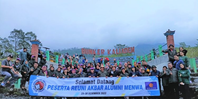 Kompak Alumni Menwa UKSW Reuni Akbar di Kaliurang