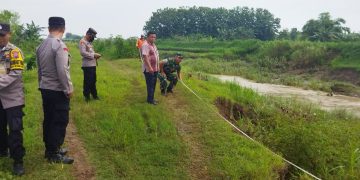 Forkopimcam Karangawen Cek Tanggul sungai Cabean