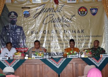 Polres Demak Gelar ‘Jum’at Curhat di Desa Bakung