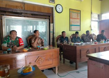 Dukung Program PTSL, Babinsa Koramil 03/Wonosalam Hadiri Sosialisasi Pendaftaran Pembuatan Sertifikat Massal