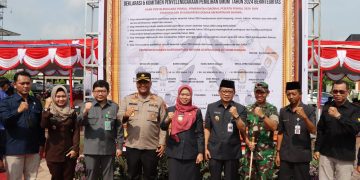 Sebanyak 747 Anggota PPS Pemilu 2024 Dilantik KPU Demak