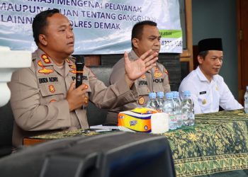 Jum’at Curhat Polres Demak, Warga Singgung Kenakalan Remaja Hingga Ketertiban Lalulintas