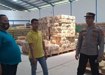 Antisipasi Penimbunan Minyak Goreng Bersubsidi, Polsek Mranggen Gelar Sidak