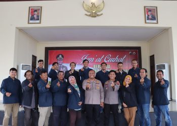 Polres Demak Gelar Jum’at Curhat Dengan Wartawan