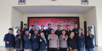 Polres Demak Gelar Jum’at Curhat Dengan Wartawan