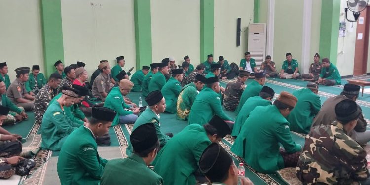Ratusan Kader Ansor Demak, Gelar Istighotsah Kantor PP GP Ansor