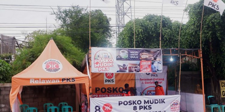 PKS Kota Semarang Buka Posko Mudik Lebaran, Sediakan Sejumlah Pelayanan ‘Pelepas Lelah’