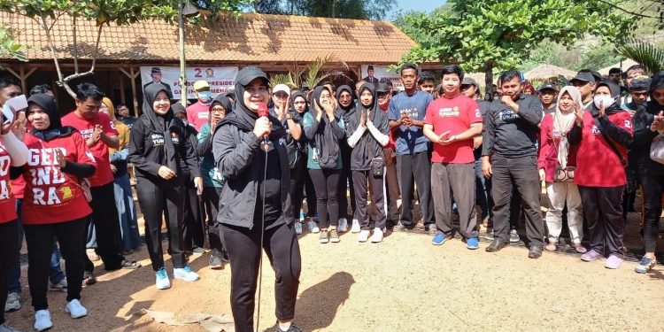 Dipimpin Mbak Tunjung, Deklarasikan Kemenangan Prabowo Pilpres 2024