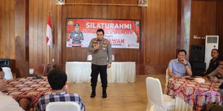 Kapolres Demak Minta Media Jadi Penyejuk Pemilu 2024