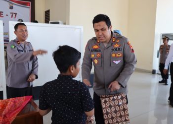 Polres Demak Gelar Khitanan Massal, Di Hari Bhayangkara ke-77