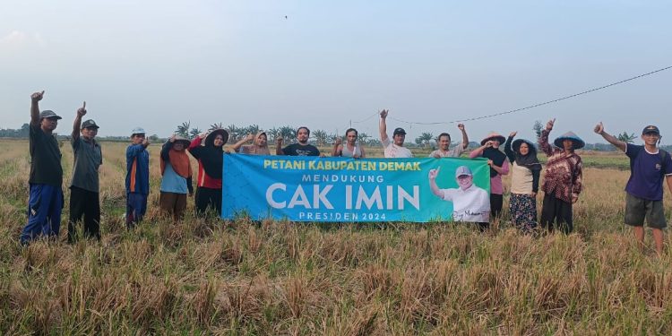 Petani Kabupaten Demak Dukung Gus Muhaimin Nyapres 2024