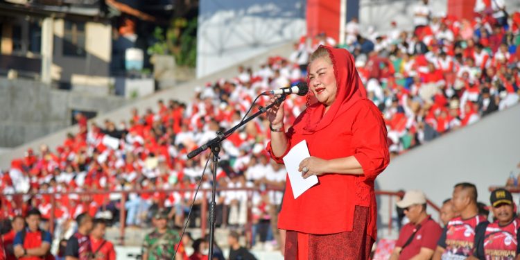 Vakum 10 tahun, Mbak Ita Kembali Gelar Liga Voli Antar Kelurahan