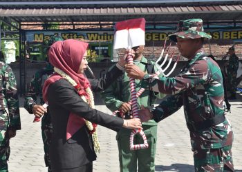 Kodim 0716/Demak Gelar Upacara Pembukaan TNI Manunggal Membangun Desa (TMMD) Sengkuyung Tahap II TA. 2023