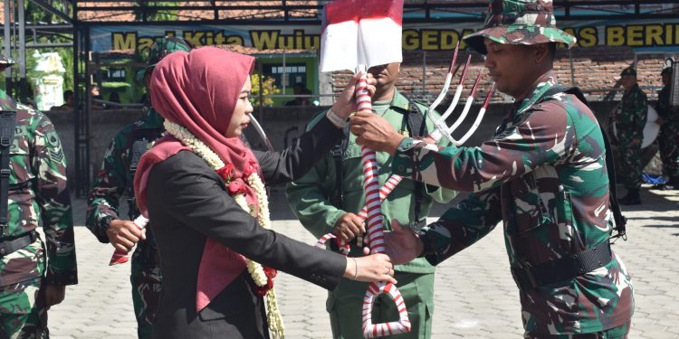 Kodim 0716/Demak Gelar Upacara Pembukaan TNI Manunggal Membangun Desa (TMMD) Sengkuyung Tahap II TA. 2023