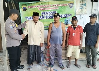 Bhabinkamtibmas Bripka Mujiyatno Tampil Beda di Program Senasib