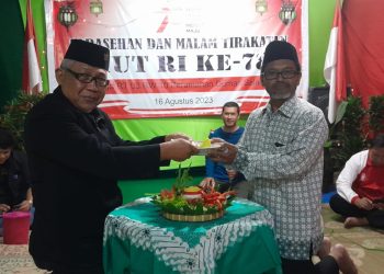 Malam Tirakatan di RT 03 Perum Domas Meriah