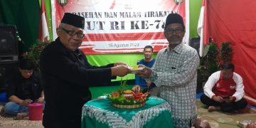 Malam Tirakatan di RT 03 Perum Domas Meriah