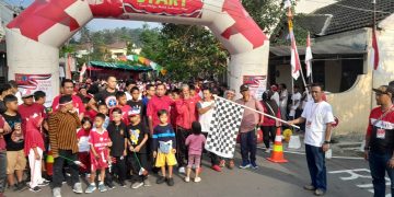 Jalan Sehat RW 10 Perum Domas Sangat Meriah