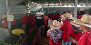 Ratusan Pengawas Mutu Pakan Studi Tiru ke Desa Kadirejo