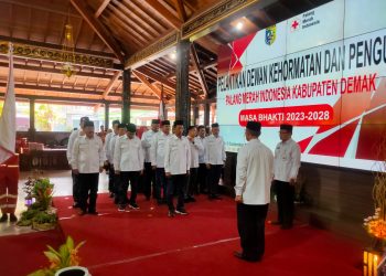 Pengurus Baru PMI Demak Dilantik