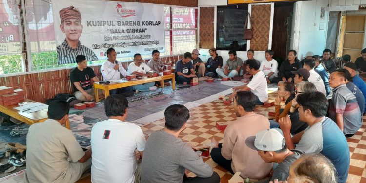 Bala Gibran Dukung Penuh Gibran Jadi Cawapres