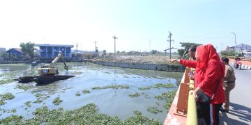 Mendadak Sidak Kali Banger, Mbak Ita Fokuskan Pengerukan Sedimentasi Cegah Banjir di Semarang