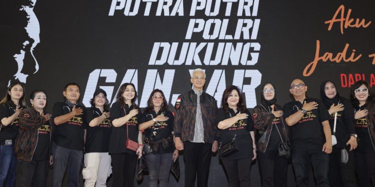 KBPP Deklarasikan Ganjar Pranowo: Anak Polisi Dukung Anak Polisi