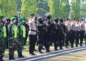 Amankan Piliades di 54 Desa, Polres Demak Siapkan 1.760 Personel