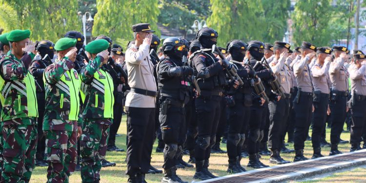 Amankan Piliades di 54 Desa, Polres Demak Siapkan 1.760 Personel