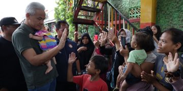 Serunya Ganjar Panen Anggur dan Tanam Cabai Bareng Petani Ibu Kota