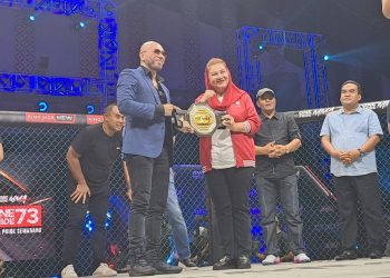 Ikut Nonton One Pride MMA di GOR Jatidiri Semarang, Begini Komentar Mbak Ita