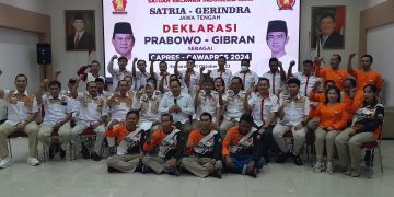 Satria Gerindra Jateng Yakin Prabowo – Gibran Pasangan Terbaik