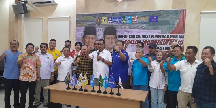 Sembilan Partai Pendukung Prabowo-Gibran Bentuk Posko Koalisi