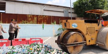 Polres Demak Gelar Rilis Akhir Tahun, Gangguan Kamtibmas Turun Selama 2023