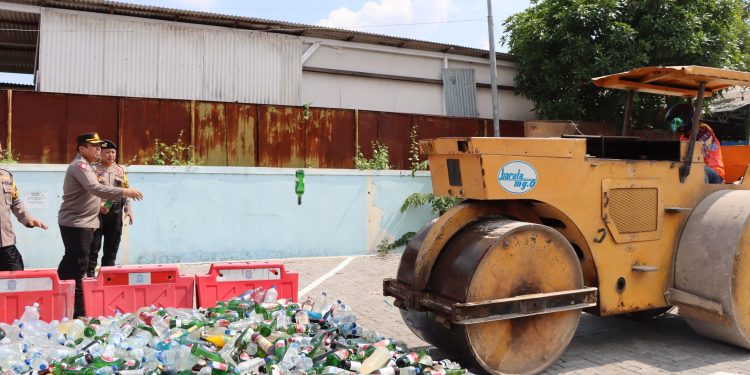 Polres Demak Gelar Rilis Akhir Tahun, Gangguan Kamtibmas Turun Selama 2023