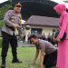 Kapolres Demam Pimpinan Upacara Kenaikan Pangkat