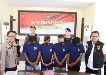 Polisi Tangkap Pelaku Pembunuhan Karyawan Barbershop di Demak