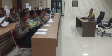 Bintara Remaja Polri Diperintahkan Jangan Menggunakan Knalpot Brong