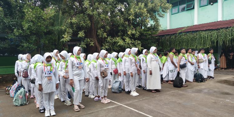 MIN 2 Demak Gelar Manasik Haji di Wisata Edukasi Religi Boyolali