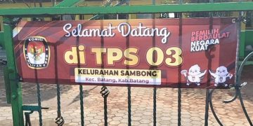Dipinjam jadi TPS, SD Sambong Kini Sudah Bersih