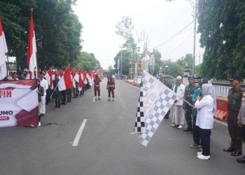 Pasukan Merah Putih Meriahkan Haul Mbah Sugi