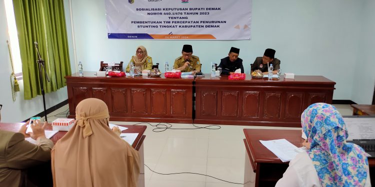 Penurunan stunting di Demak Dipercepat