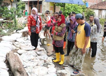 Banjir di Demak Kota Mulai Surut