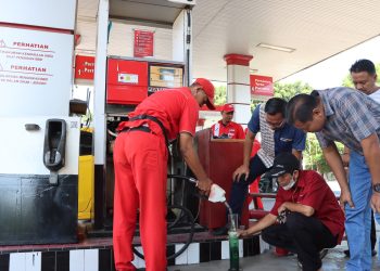 Antisipasi Kecurangan, Satreskrim Polres Demak Sidak SPBU