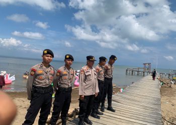 Ratusan Personel Ditrerjunkan Amankan Obyek Wisata