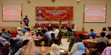 Bupati Buka Pembinaan Kapasitas Kelembagaan Konstruksi dan Pelatihan Tenaga Terampil Konstruksi